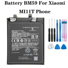 New Replacement 5000mAh Phone Battery BM59 For Xiaomi MI11T Phone  Tools