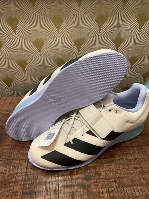 Adidas‎ Adipower Mens 9 womens 10.5 Weightlifting Shoes ivory Powerlifting adidas adiPower Weightlifting Shoes Core White for Sale  main image 3