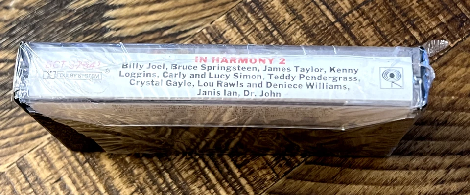 In Harmony 2 Various, Cassette Tape, 1981 - Joel Streisand Springsteen SEALED - Image 2 of 3