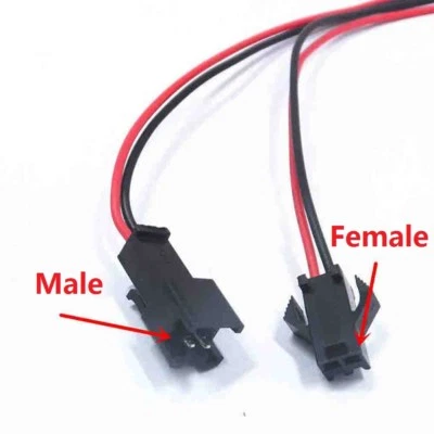 FOSWORD Male/Female SM Plug Connector Cable Wire 2P/3P/4P/5P/6P/7P/8P/9P/10P 200mm 300mm
