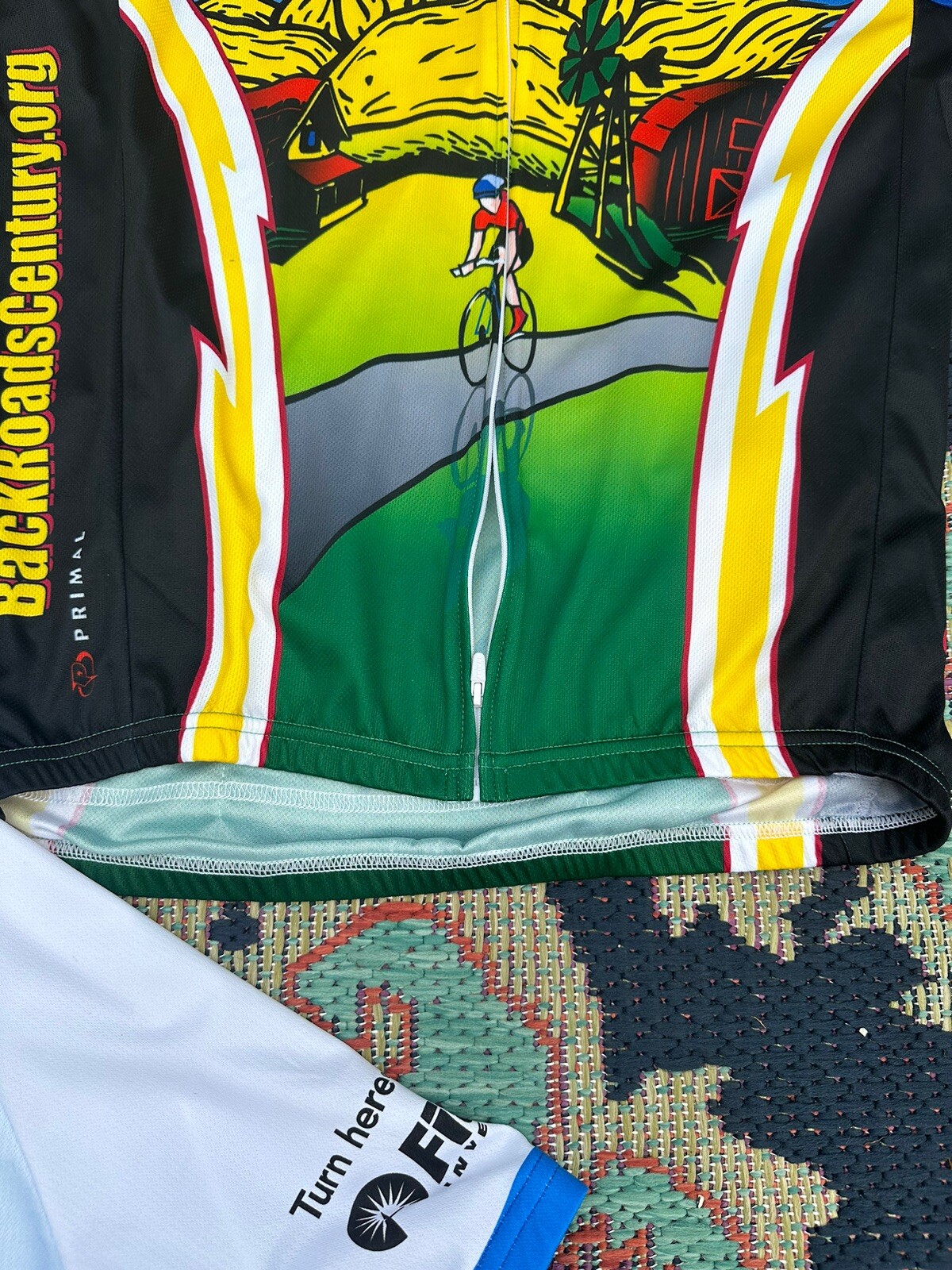 Cycling Biking Jersey 3 Voler Primal Blackbottoms Large 3 Total Package Deal