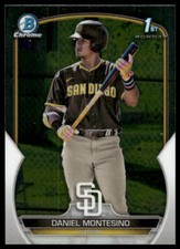 2023 Bowman #BCP-114 Daniel Montesino Chrome Prospects San Diego Padres Baseball
