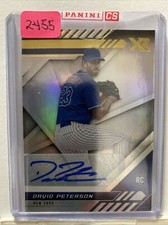 2021 Panini Chronicles Xr Auto David Peterson #17 Rookie Auto RC