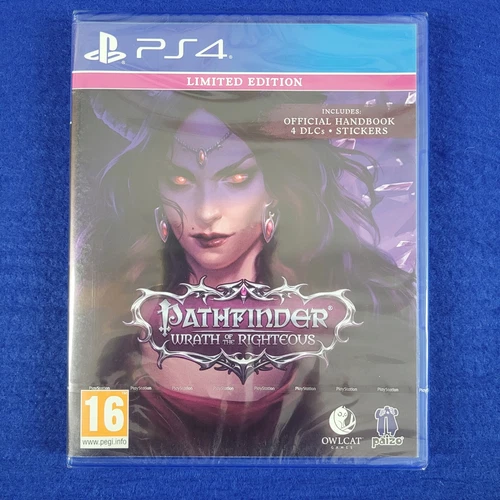 ps4 PATHFINDER WRATH Of The RIGHTEOUS Limited Edition NEW (Works US) REGION FREE