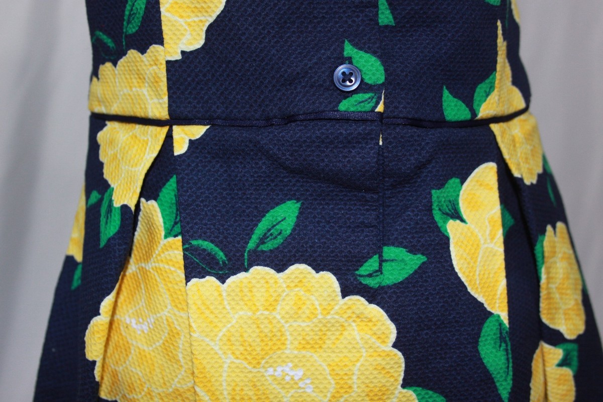 Robe Fille Janie And Jack Taille 2T - Imprimé Floral Jaune - Occasion Comme Neuf