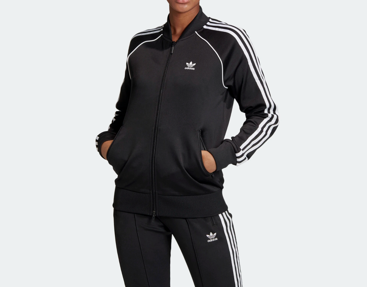 ✨完売　adidas Originals WMNS SST TRACK TOP Adidas Originals Superstar TT Women's Track Top Dark Steel