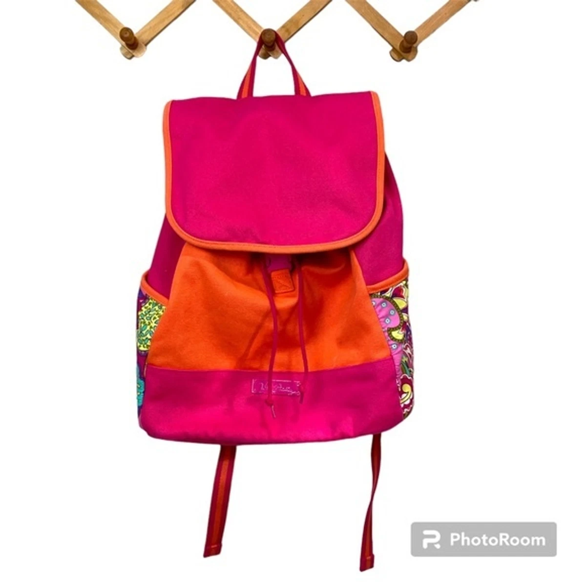 Vera bradley pink swirls clearance backpack
