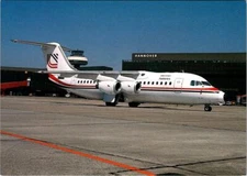 Langenhagen, Germany  HANNOVER AIRPORT  British Airways Airplane 4X6 Postcard