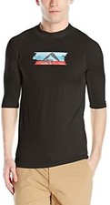 Kanu Surf Men's Echo Rashguard L Black