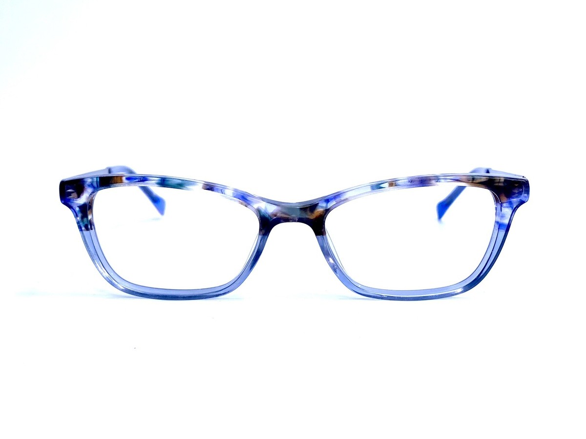 Vera Bradley Blue Tortoise Ombre Cat Eye Eyeglasses Twilight