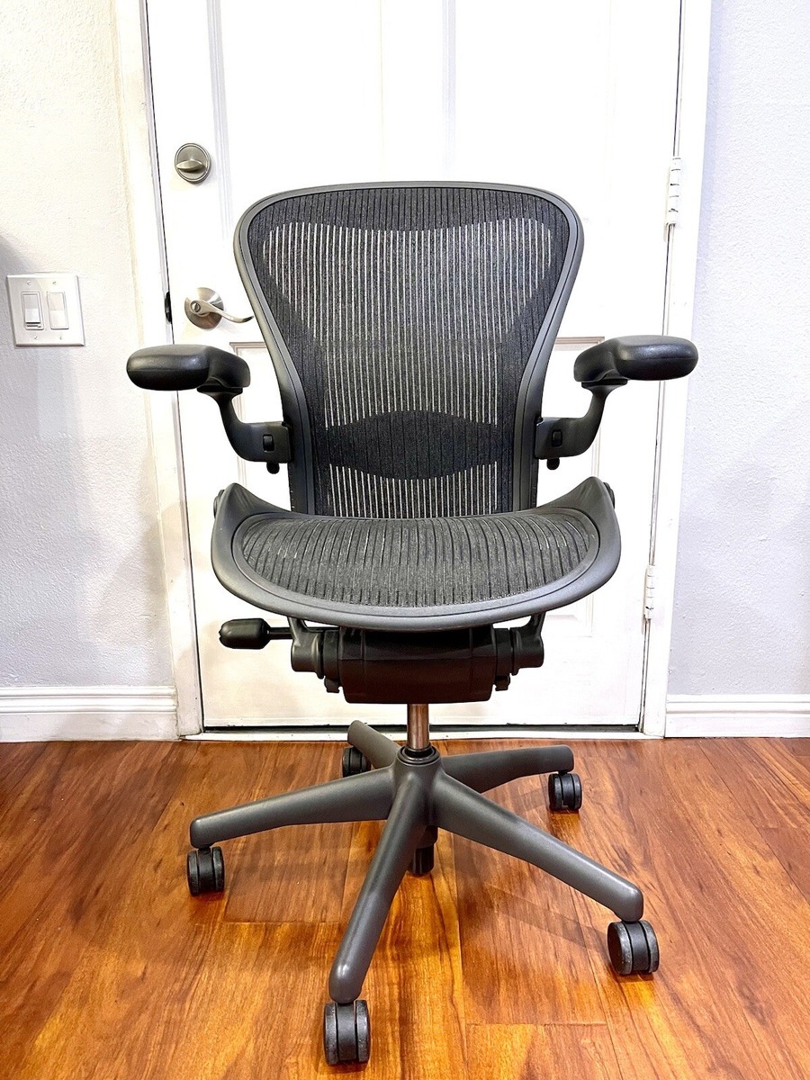 Herman Miller Aeron Chair Size B Fully Loaded Lumbar Support