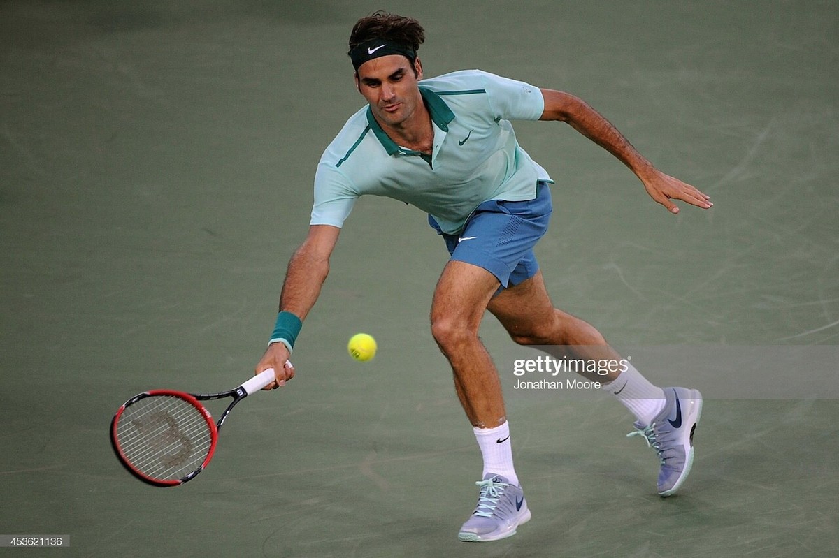 Nike Roger Federer RF 2014 Cincinnati Canada Tennis Polo