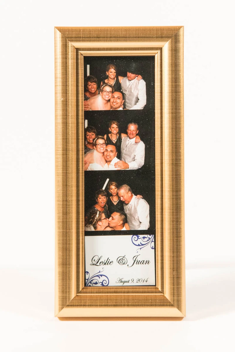 Photo Booth Frames for Photo Booth Strips, 2x6, premium frame with glass