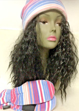 WINTER COLLECTION HAT AND GLOVES STRIPE COLORS, WARM NWT,POLYESTER