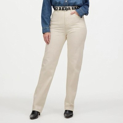 Madewell The Curvy '90s Straight Jean Vintage Canvas Size 30 NWT