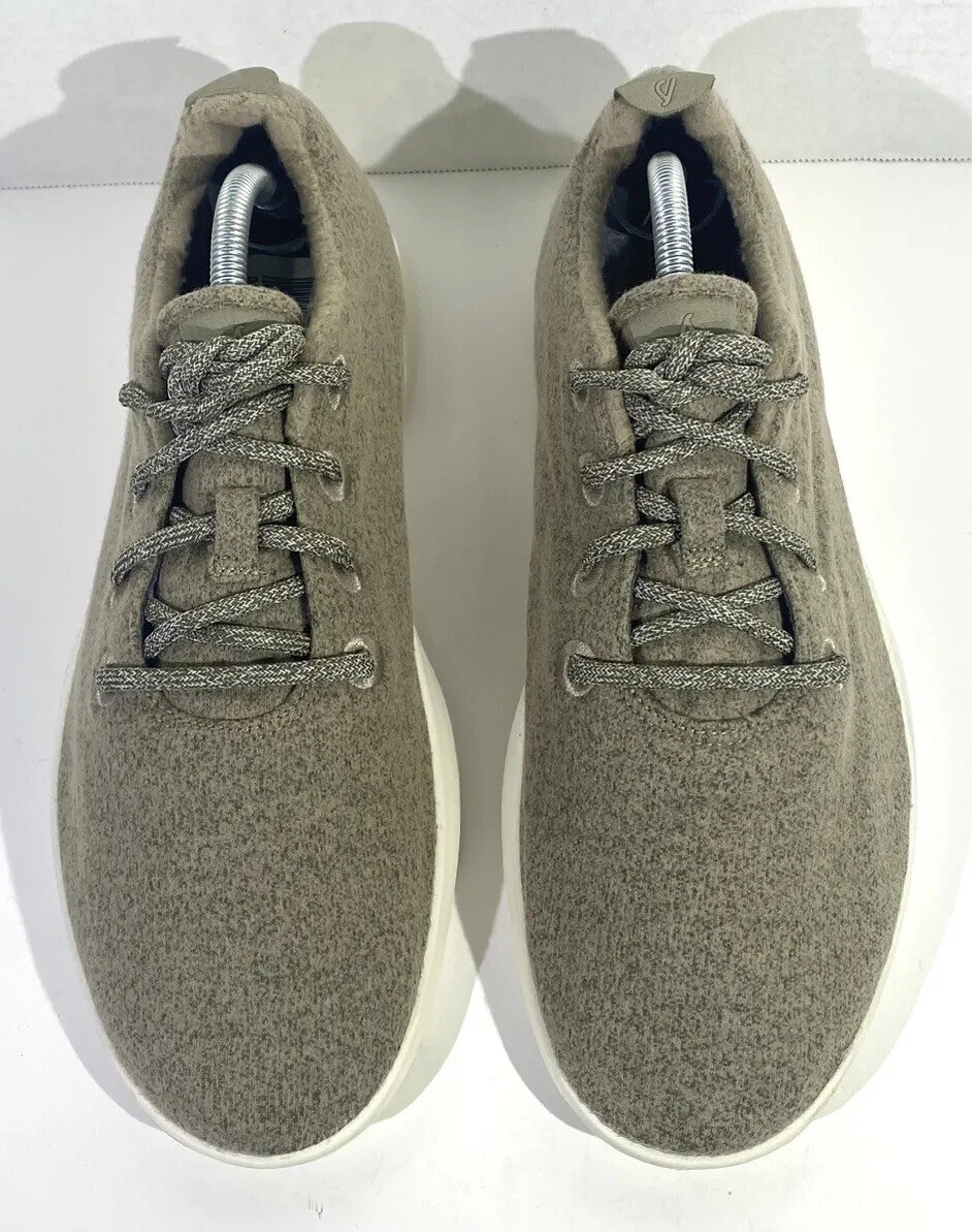 Allbirds Wool Runners Sneakers Mens Size 11 Grey Cream Athletic s-l400.jpg main image 2