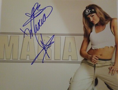 Maria Kanellis Signed 8x10 Photo WWE Diva Playboy The Apprentice Auto