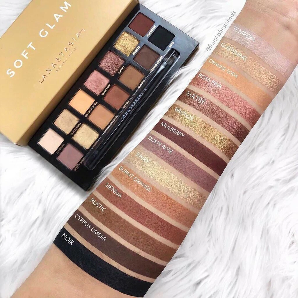 Soft glam 2024 anastasia palette