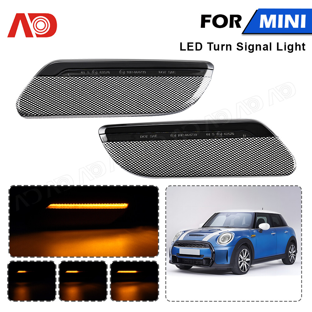 Dynamic LED Side Turn Signal Indicator Lamp For 21+ Mini Cooper