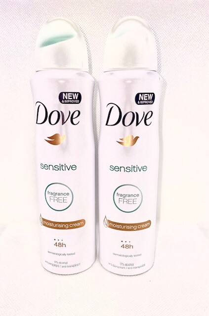 Dove Deodorant Spray Pack 150 ml each