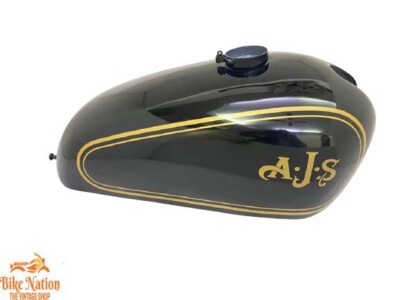 Ajs 16Mc 350 Scrambler Competition Black Stee Petrol Fuel Tank |Fit For