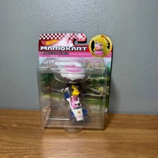 Mattel Mario Kart Hot Wheels Princess Peach With B-Dasher and Peach Parasol