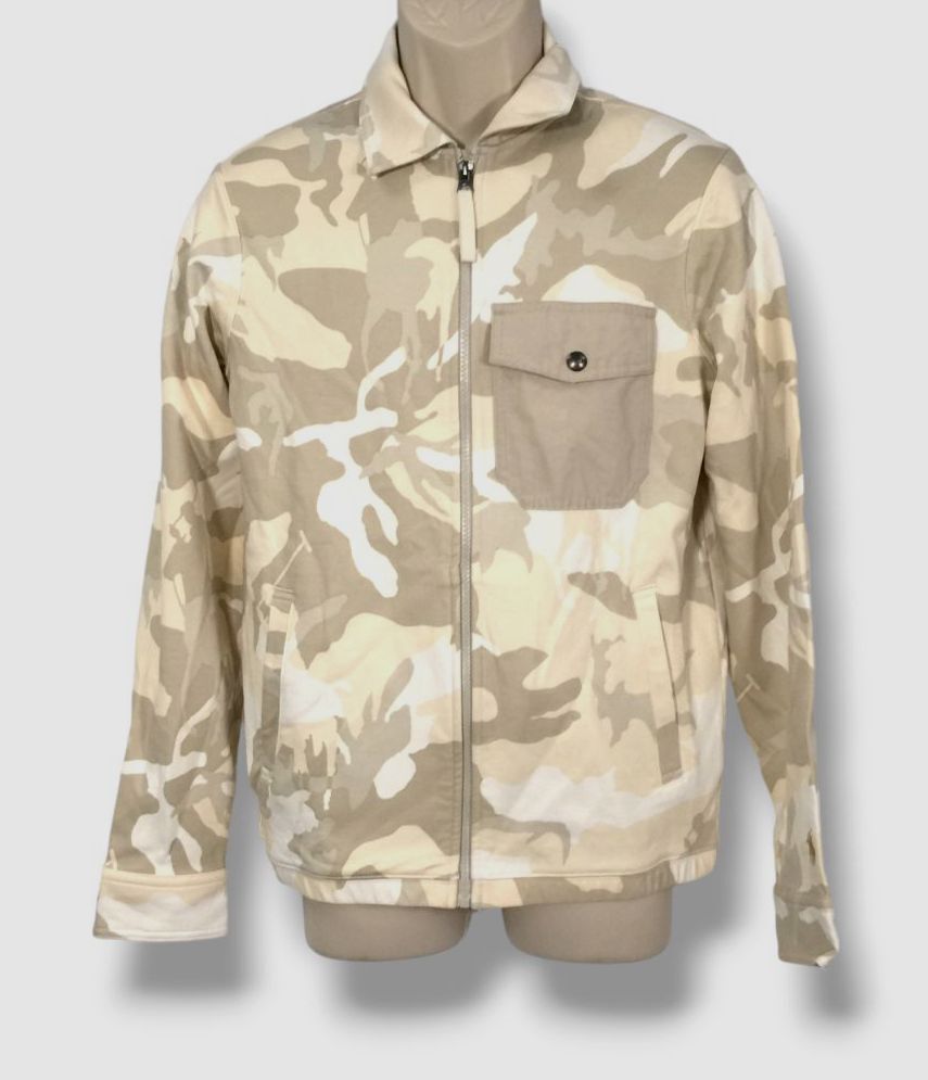 Cappotto Polo Ralph Lauren uomo beige polo pony pony giacca ibrida taglia S