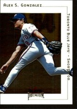 2001 Fleer Premium Alex Gonzalez #39 Baseball DNA Games