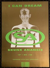 SKUNK ANANSIE I Can Dream 19.5x27.5 record store promo poster 1995 SKIN Britpop