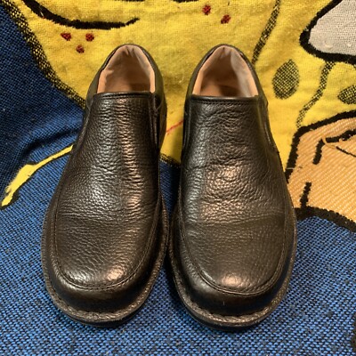 Clarks Black Leather Men\'s 12M Loafers slippers casual office comfort active Air Men main image 2