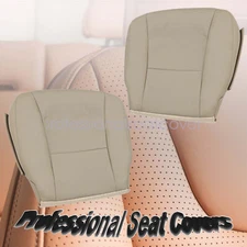 Driver / Passenger Bottom Leather Seat Cover For 2007-2012 Lexus LS460 LS600h