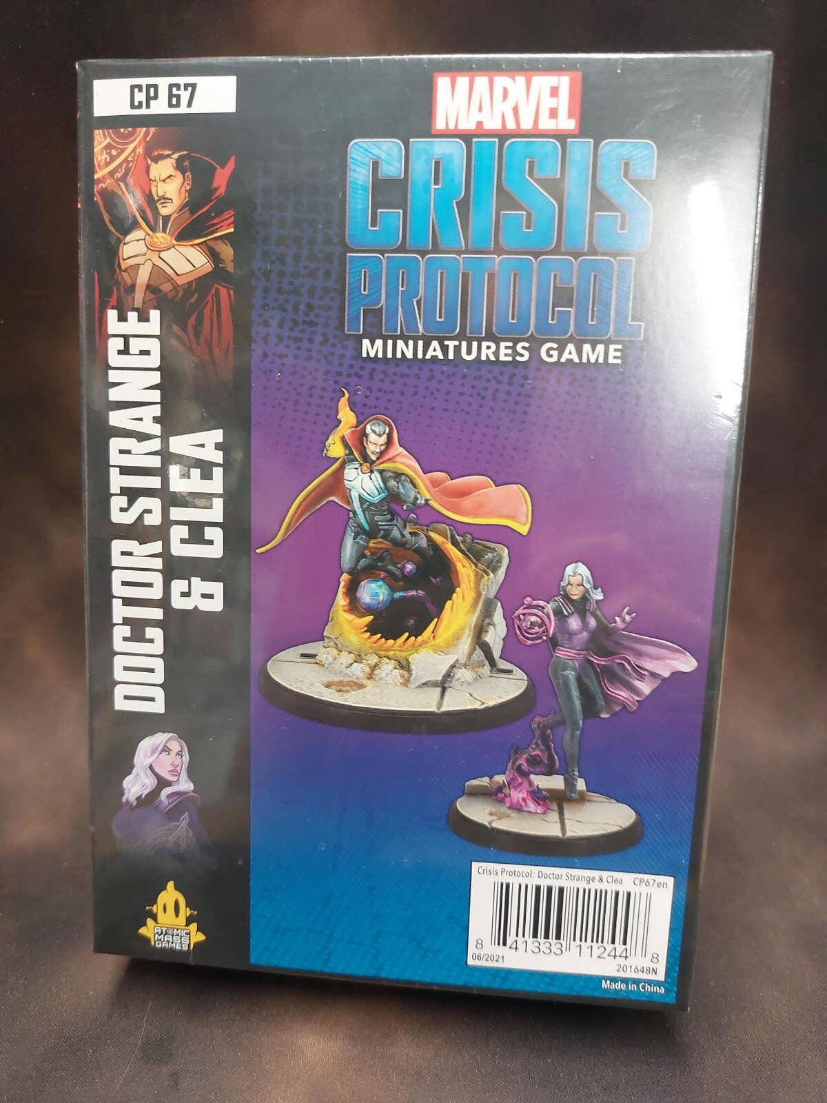 Marvel Crisis Protocol Doctor Strange & CLEA Atomic Mass Games BNIB & SEALED