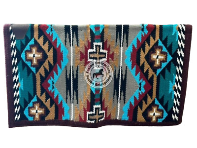 Challenger Sattelpolster Aus Neopren Für Pferde - 83,8x63,5 Cm, Leicht, Atmungsaktiv, Mit Gurt & Steigbügeln