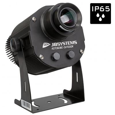 JB Systems ROTOGOBO OUTDOOR IP65 Logo Projektor 100W kaltweiße LED