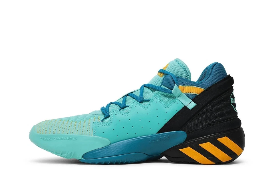 adidas D.O.N. Issue #2 GCA 'Avatar Pack - Acid Mint' FZ4408 Men's Shoes - Image 3 of 4