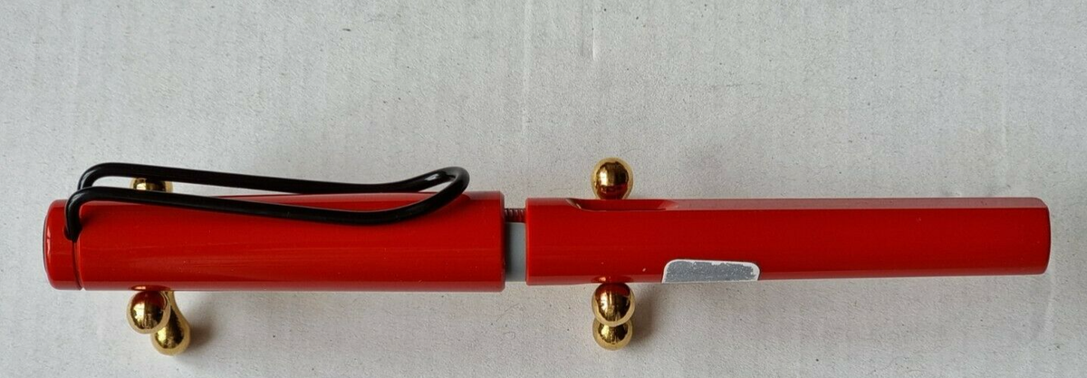 Vintage Rare Lamy Safari Red 1980`s Fountain Pen 1-st Gen