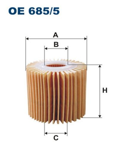 Fits FILTRON OE 685/5 OIL FILTER