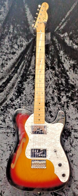 Fender Japan TN72-93 Thinline Telecaster Guitar 3-Tone Sunburst