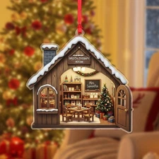 Personalized Speech Therapist Ornament | Custom SLP Christmas Teacher Gift