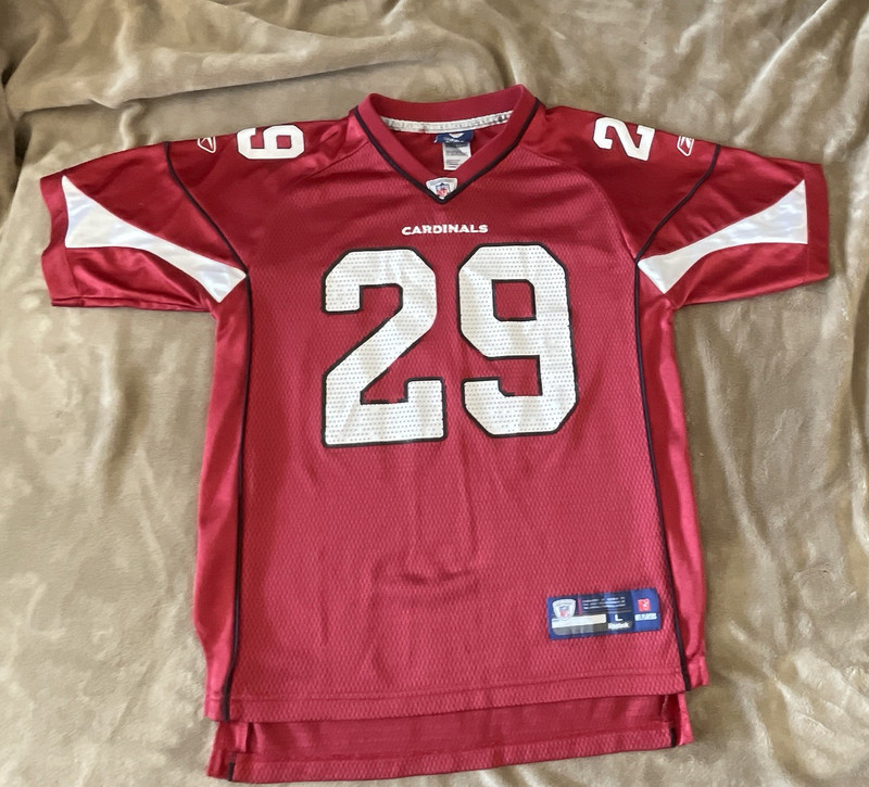 Reebok Arizona Cardinals Rodgers Cromartie #29 NFL Jersey Youth L 14-16 (Wear)