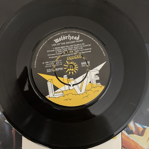 Motorhead, The Golden Years Live, 1980 1st press 7” Live EP, EX EX - Picture 9 of 14