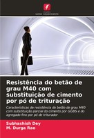 Subhashish Dey (U. A.) | ResistêNcia Do BetãO De Grau M40 Com SubstituiçãO De...