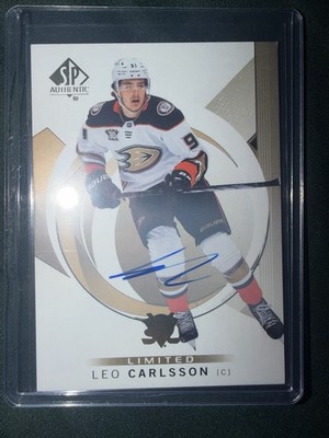 2024-25 Sp Authentic - Leo Carlsson #29 Limited Autographs (AU)
