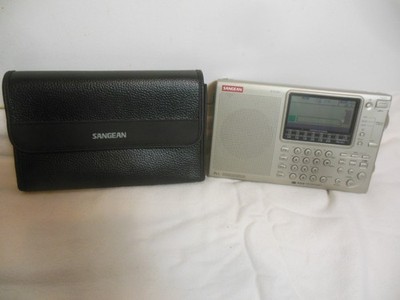 Sangean ATS-909 Shortwave Radio Tested Working w Case   VG Cond FM MW LW SW RDS