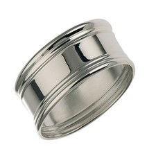 Serviettenring eckig 925 Sterling Silber Dekoring Servietten 5.2 cm Napkin Rings