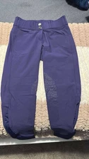 Tredstep Ireland Equestrian Riding Breeches Pants Womens 24 Blue Ribbon Purple