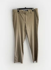 Greg Norman ML75 Micro Lux Golf Pant Men’s Size 35X32 Khaki Stretch Play Dry