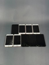 Lot of 9 Apple iPhone 7 Smartphones For Parts Repair Cracked