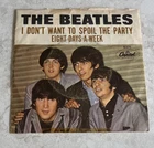 1965 THE BEATLES 7" Single 45rpm Picture Sleeve Eight Days A Week 5371 Capitol