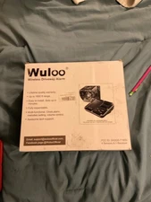 Wuloo Motion Sensor Alarm, Wireless Driveway Alarm with 4 Sensors and 1 Receiver